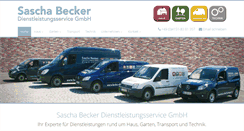 Desktop Screenshot of becker-dienstleistungen.net